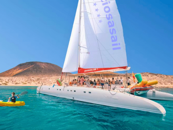 Graciosa Sail Catamaran Tour – Premium Sailing to La Graciosa